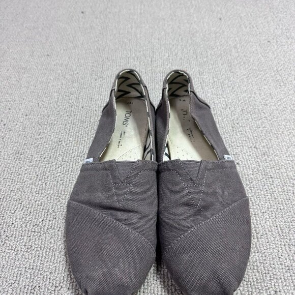 Toms Slip On Shoes Gray Women's Size 7.5 - Picture 9 of 9
